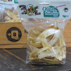 Chips de Banana c/ Orégano Orgânico 100g